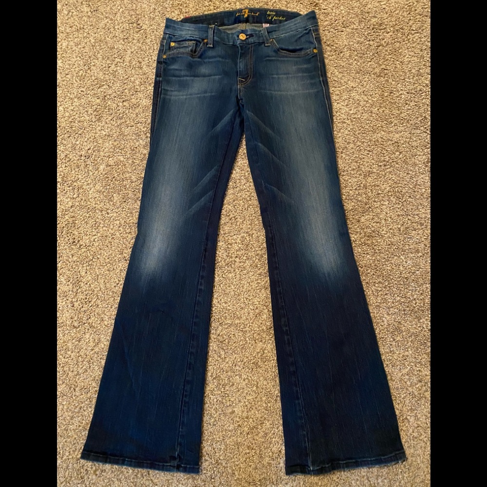 Size 29 7 For All Mankind “A” pocket jeans